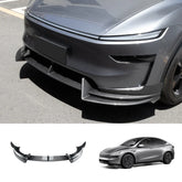 ABS Front Bumper Lip Spoiler for Tesla Model Y Juniper 2025+